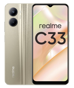 Смартфон Realme С33 4/128Gb золотистый