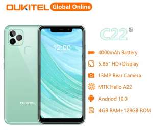 Смартфон OUKITEL C22 4 + 128 ГБ