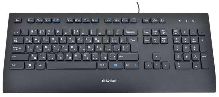 Клавиатура проводная Logitech Comfort K280e