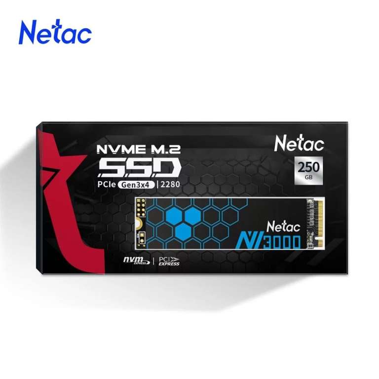 Внутренний твердотельный накопитель Netac NV3000, NVMe, 1 Тб, 3100Mb/s