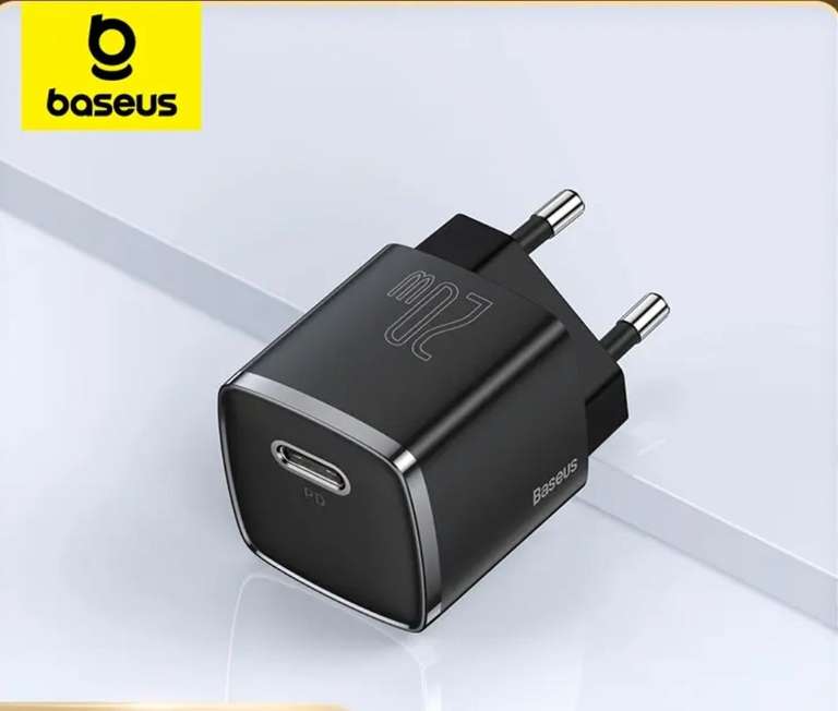 Зарядное устройство Baseus USB-C 20 Вт