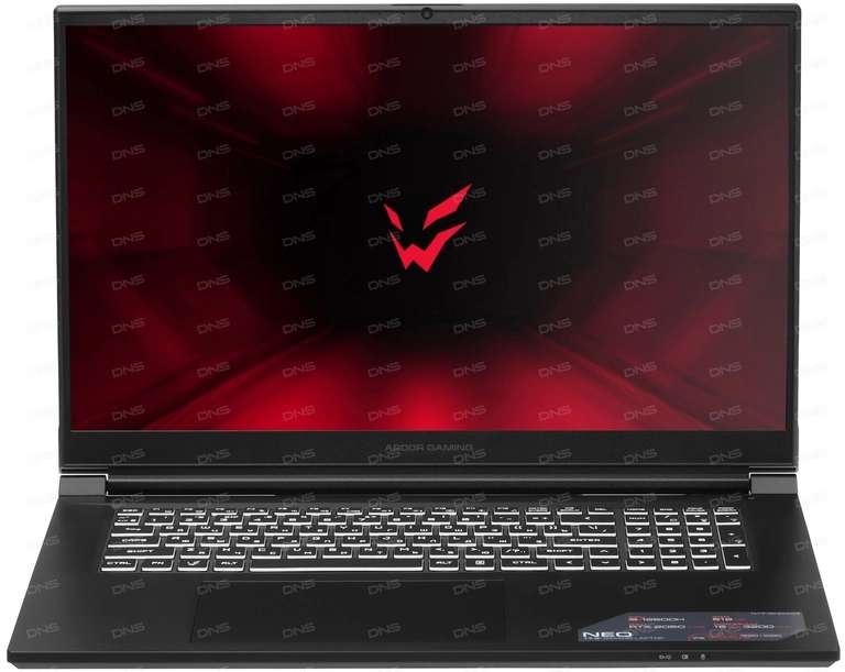 17.3" Ноутбук ARDOR GAMING NEO N17-I5ND403, 1920x1080, IPS, Intel Core i5-12600H, 16 ГБ, SSD 512 ГБ, GeForce RTX 2050, без ОС