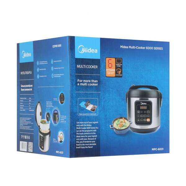Мультиварка Midea MPC-6031, чаша на 5 литров