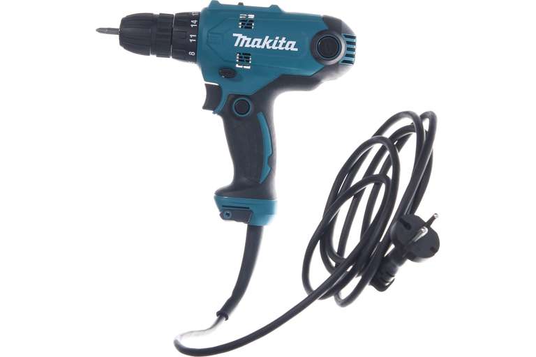 Набор электроинструмента Makita DK0166 (дрель-шуруповерт DF0300 + лобзик 4329)