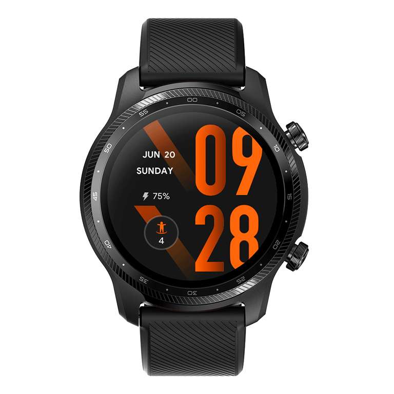 Смарт-часы Ticwatch Pro 3 Ultra GPS Black (+38% 4180р СберСпасибо )