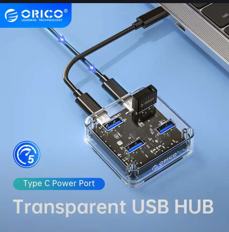 USB-разветвлитель Orico, 0.5м
