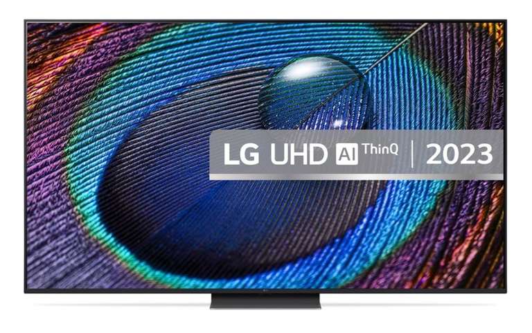 64" 4K Телевизор LG 65UR91006LA 2023 HDR, LED, ULED RU, черно-серый ULED, матрица VA, Smart TV