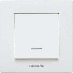 Выключатель Panasonic Karre Plus 1-клавишный, с индикацией