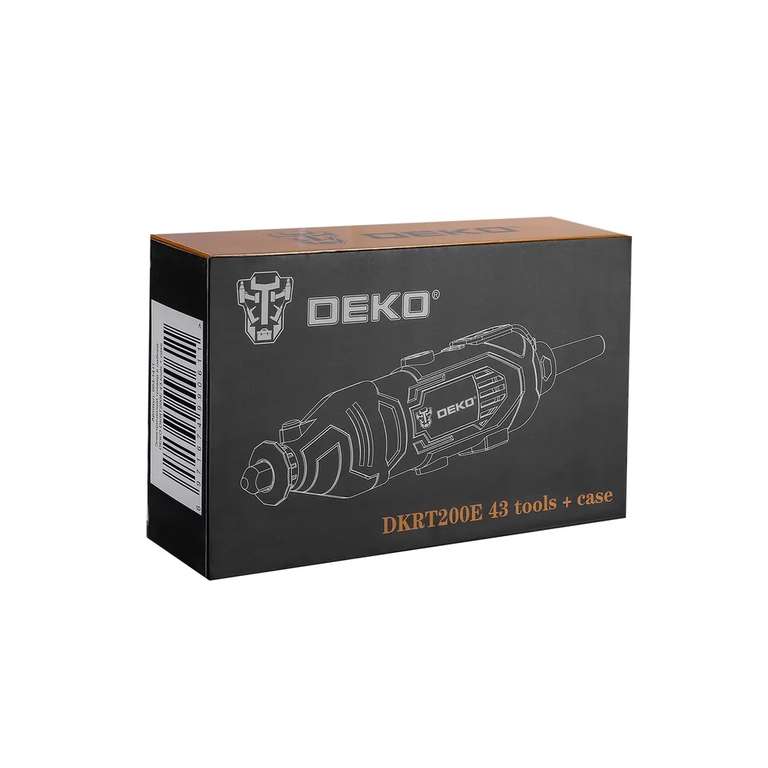 Электрический гравер DEKO DKRT200E (43 предмета + кейс)