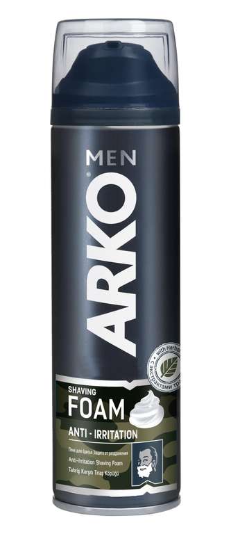 Пена для бритья ARKO Anti-Irritation 200мл