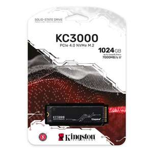 SSD накопитель M.2 1 ТБ Kingston KC3000