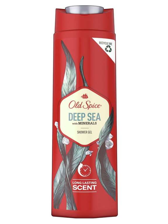 Гель для душа Old Spice Deep sea, 400 мл (3шт) по акции 3=2