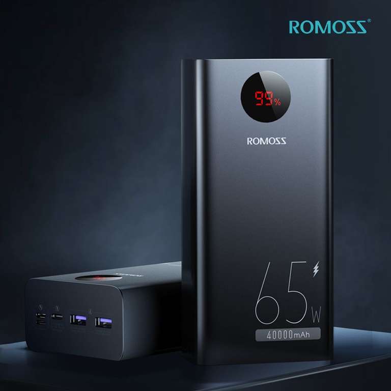 Портативный аккумулятор Romoss PEA40 Pro 65W 40000 мАч