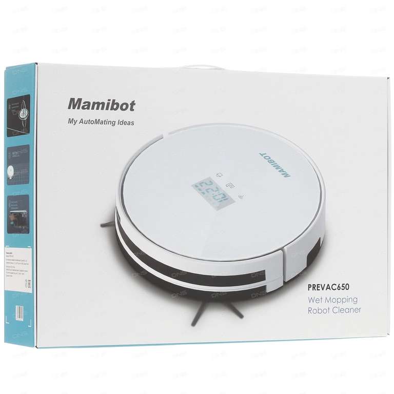 Робот-пылесос Mamibot PREVAC650 (сухая и влажная, 0.6/0.3 л, дисплей)