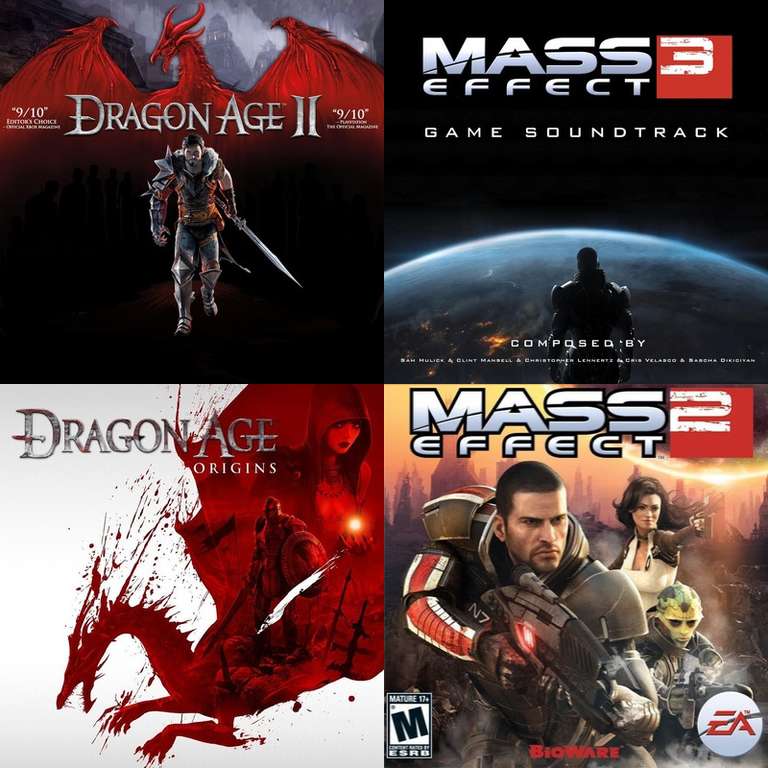 [PC] Наборы DLC для Mass Effect 2 и 3, Dragon Age Origins и Dragon Age II DLC бесплатно (Origin)