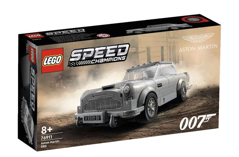 Конструктор LEGO Speed Champions 76911 Aston Martin DB5 Автомобиль агента 007