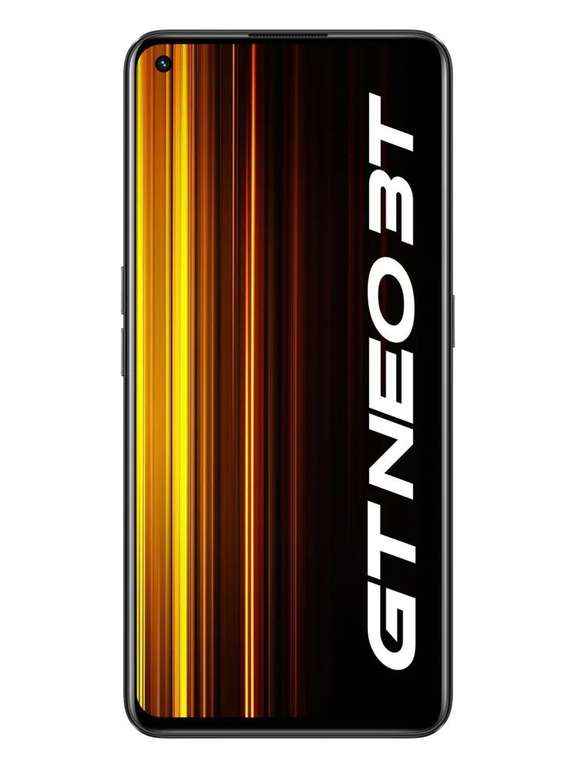 Смартфон Realme GT NEO 3T 8/256 желтый, черный, белый