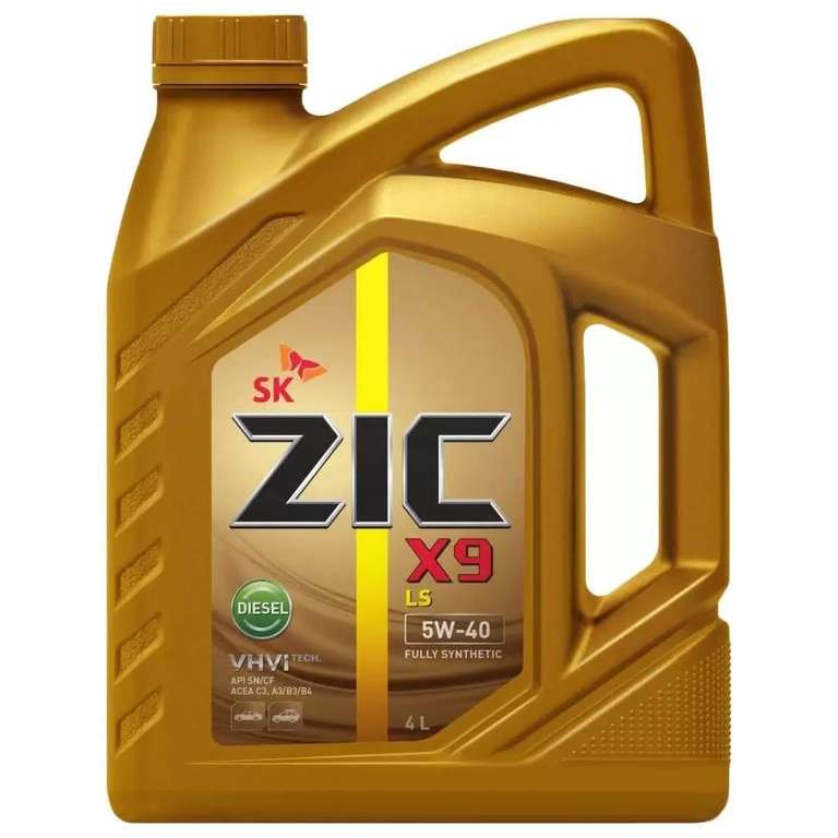 Моторное масло ZIC X9 LS Diesel 5W40 4 л