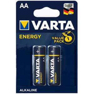 Батарейки VARTA ENERGY AA Alkaline, 2 шт.