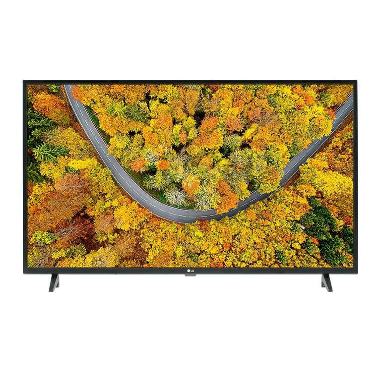 43" 4K Телевизор LED LG 43UP75006LF Smart TV черный + Саундбар LG SJ2 черный