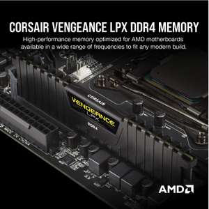 Оперативная память Corsair Vengeance LPX DDR4 8/16/32 ГБ 3200/3600 МГц DIMM (цена за 2х16 Гб 3600)