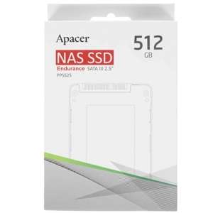 SSD Apacer PPSS25 512Гб (TBW 820 ТБ) для NAS