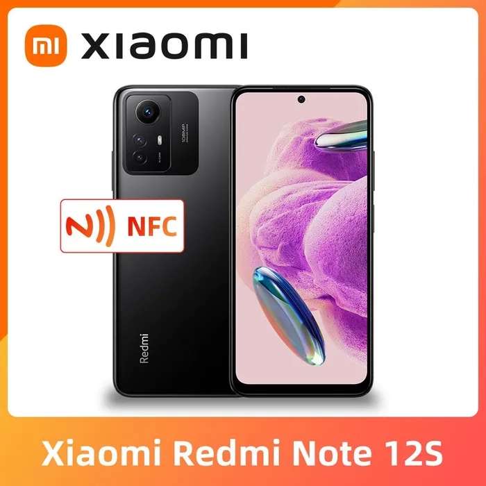 Смартфон Redmi Note 12S 8/256 ГБ с NFC (доставка из-за рубежа, оплата картой Ozon)