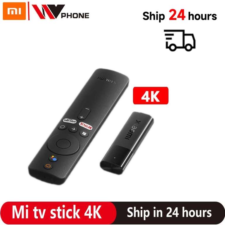 ТВ-стик Xiaomi Mi TV Stick 4K 2 Гб ОЗУ 8 Гб ПЗУ