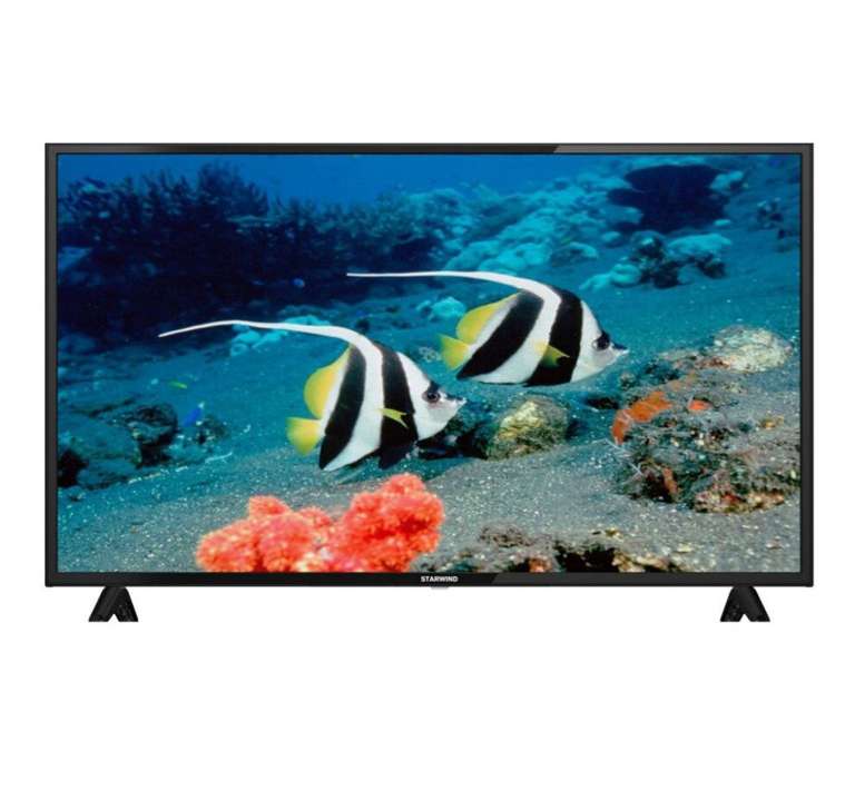 Телевизор StarWind SW-LED43BA201, 43", FULL HD, черный