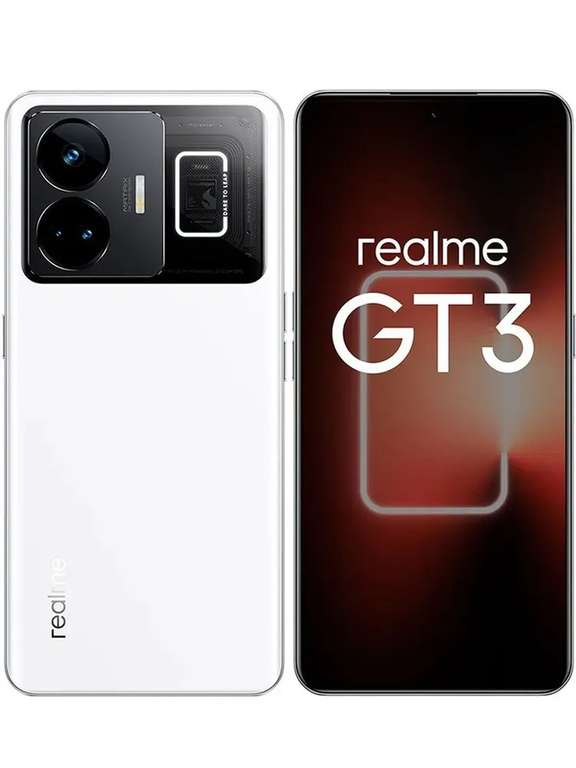 Смартфон Realme GT3, белый, 16/1 Тб (из-за рубежа, при оплате по OZON карте)