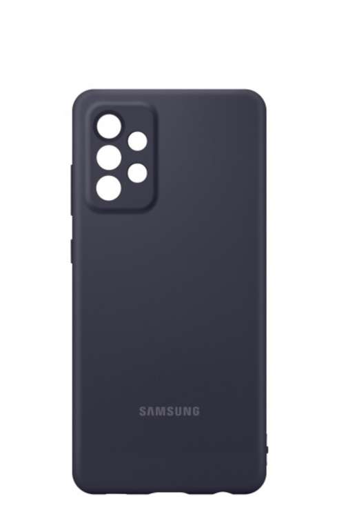 Клип-кейс Samsung Galaxy A72 Silicone Cover Black (EF-PA725TBEGRU)