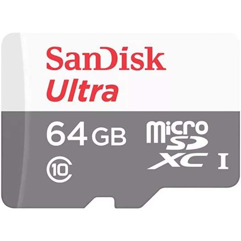 Карта памяти MicroSD SanDisk Ultra 64Gb