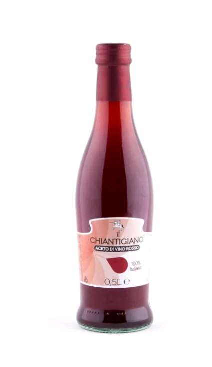 Уксус винный красный IL CHIANTIGIANO, кислотность 6%, ARETINO, 0,5 л (ст/бут)