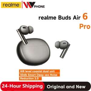 TWS наушники Realme Buds Air 6 Pro, Китайская версия, черные и белые
