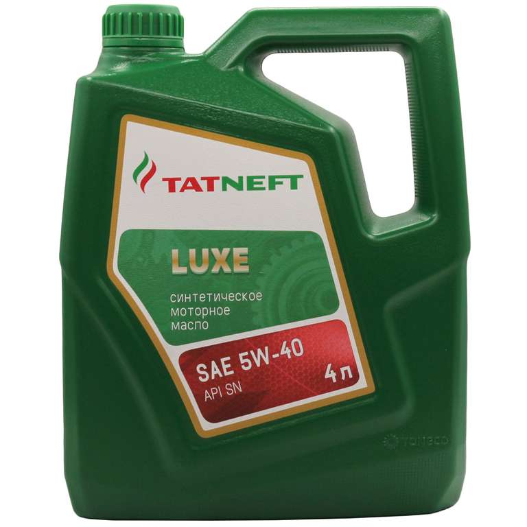 Моторное масло Татнефть 5W-40 Синтетическое 4 л