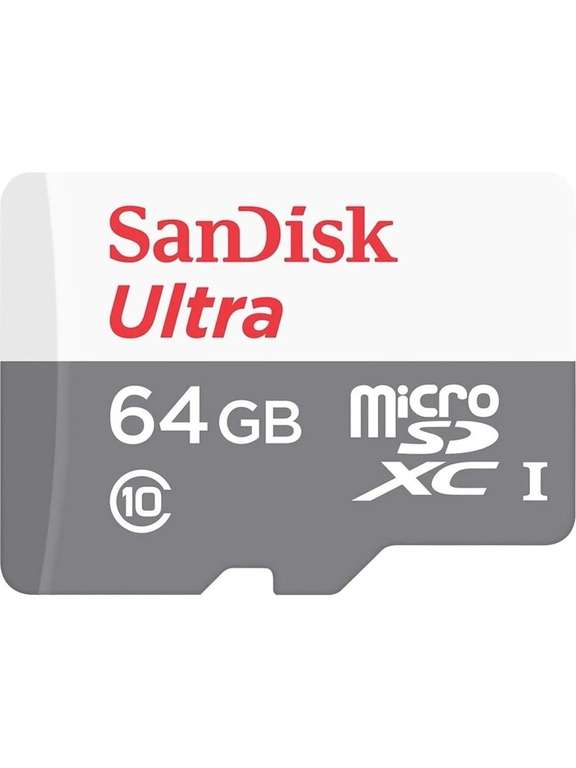 Карта памяти Sandisk 64 ГБ (Micro SDXC / 10)