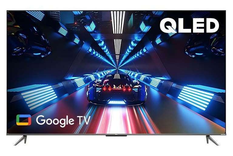 4K Телевизор TCL 55C635 Smart TV (55", QLED, Google TV)