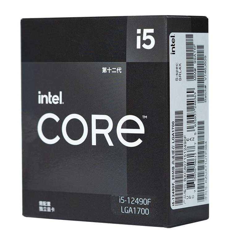 Новый процессор Intel Core i5-12490F i5 12490F 3 ГГц (14.900₽ при оплате QIWI)