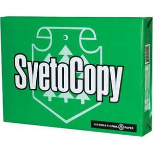 Бумага для принтера SvetoCopy A4 80г/кв.м 500 л + 51 бонус