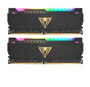 Оперативная память Patriot Viper Steel RGB 64Gb DDR4 3200MHz (PVSR464G320C8K) (2x32Gb KIT) (+ 60% возврат )