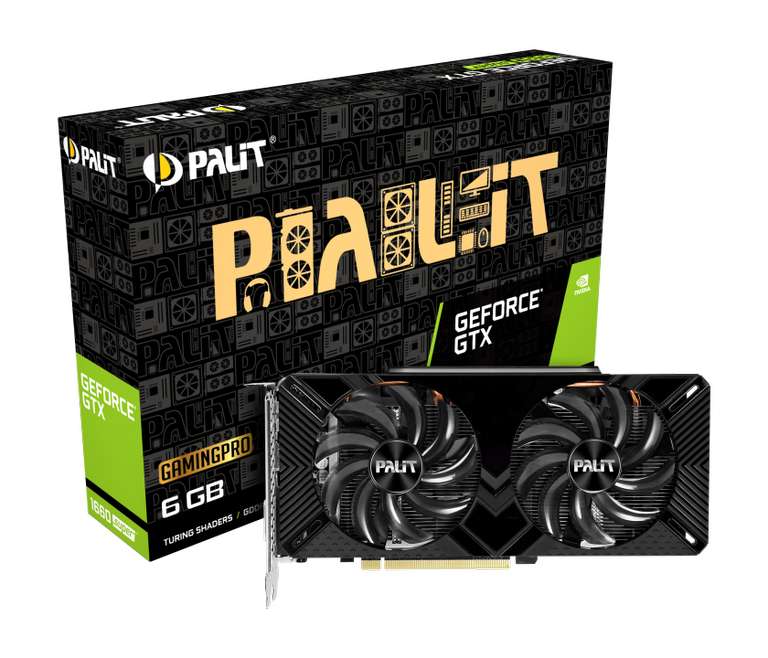 Видеокарта Palit GeForce GTX 1660 SUPER Gaming Pro