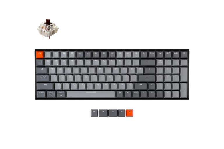 Клавиатура Keychron K4 V2 (Gateron G Pro Brown) (с wb кошельком)