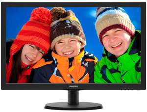 Монитор Philips 223V5LHSB2, 1920x1080, 76 Гц, TN, 21.5"