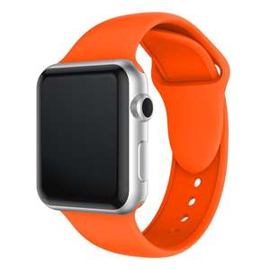 Скидки на ремешки для часов от Apple и Xiaomi (например, браслет W.O.L.T. для Apple Watch Series 1-8, SE, 38/40/41 mm красный)
