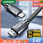 Кабель UGREEN HDMI 2.1 8K 1м (Другие варианты в описании)
