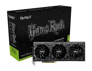 Видеокарта Palit GeForce RTX 4080 GameRock OmniBlack 16 ГБ (цена по ОЗОН карте)