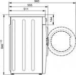 Стиральная машина ATLANT CMA 60C107 6 кг (при оплате картой OZON)