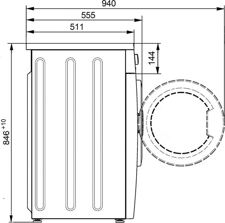 Стиральная машина ATLANT CMA 60C107 6 кг (при оплате картой OZON)