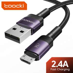 Micro USB-кабель Toocki 2,4 А 0.5m