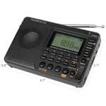 Радио RETEKESS V115: радиоприёмник цифровой, всеволновый (FM, AM, SW) + MP3 плеер и диктофон